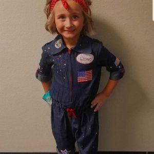 Rosie Jumpsuit Pageant OOC, party, costume. Theme wear, RWB wear